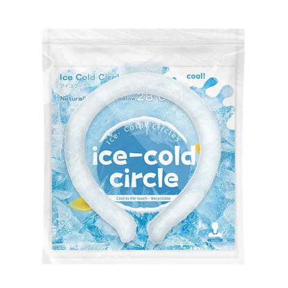 Cooling Tube and Ice Ring for Neck Offers Instant Relief from Heat Ideal for Outdoor Use