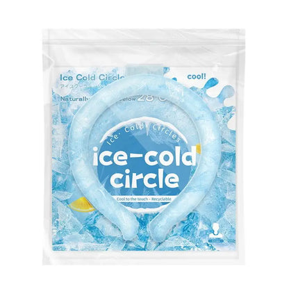 Cooling Tube and Ice Ring for Neck Offers Instant Relief from Heat Ideal for Outdoor Use